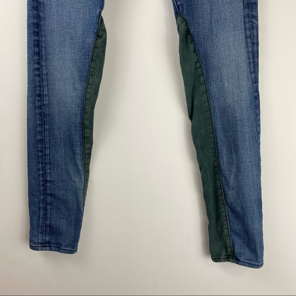 Rag & bone Jodhpur Skinny Jeans Sz 28 Lamb Leather Insert - Picture 5 of 11